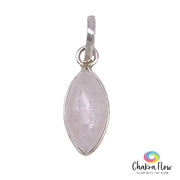 Rose Quartz Sterling Silver Pendant