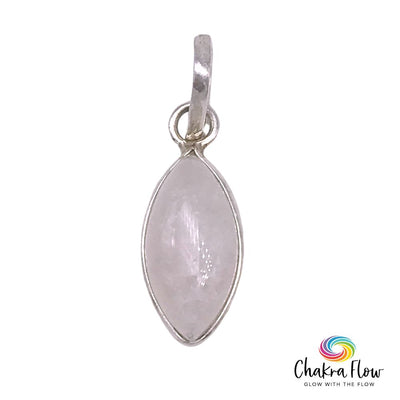 Rose Quartz Sterling Silver Pendant