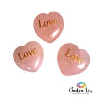 Rose Quartz Heart