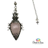 Rose Quartz Ornate Pendulum