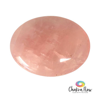 Rose Quartz Palm Stone