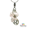 Rose Quartz Pentacle Charm