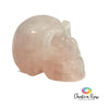 Rose Quartz Skull