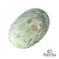 Ruby Fuchsite Palm Stone