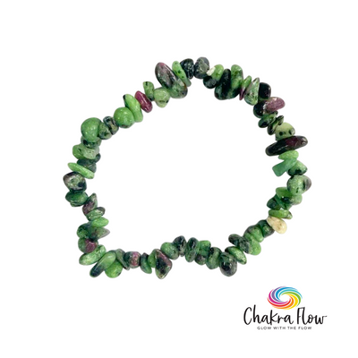 Ruby Zoisite Bracelet