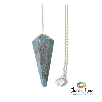 Ruby Zoisite Pendulum