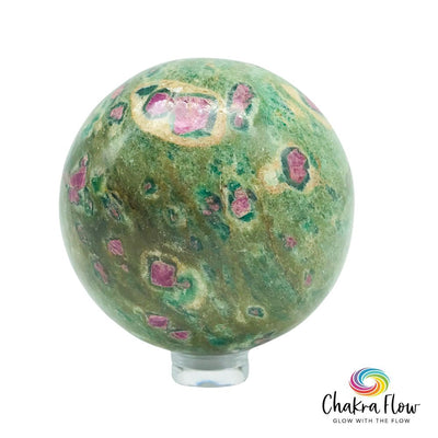 Ruby Fuchsite Sphere
