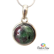Ruby in Zoisite Sterling Silver Pendant