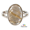 Rutilated Quartz Sterling Silver Ring