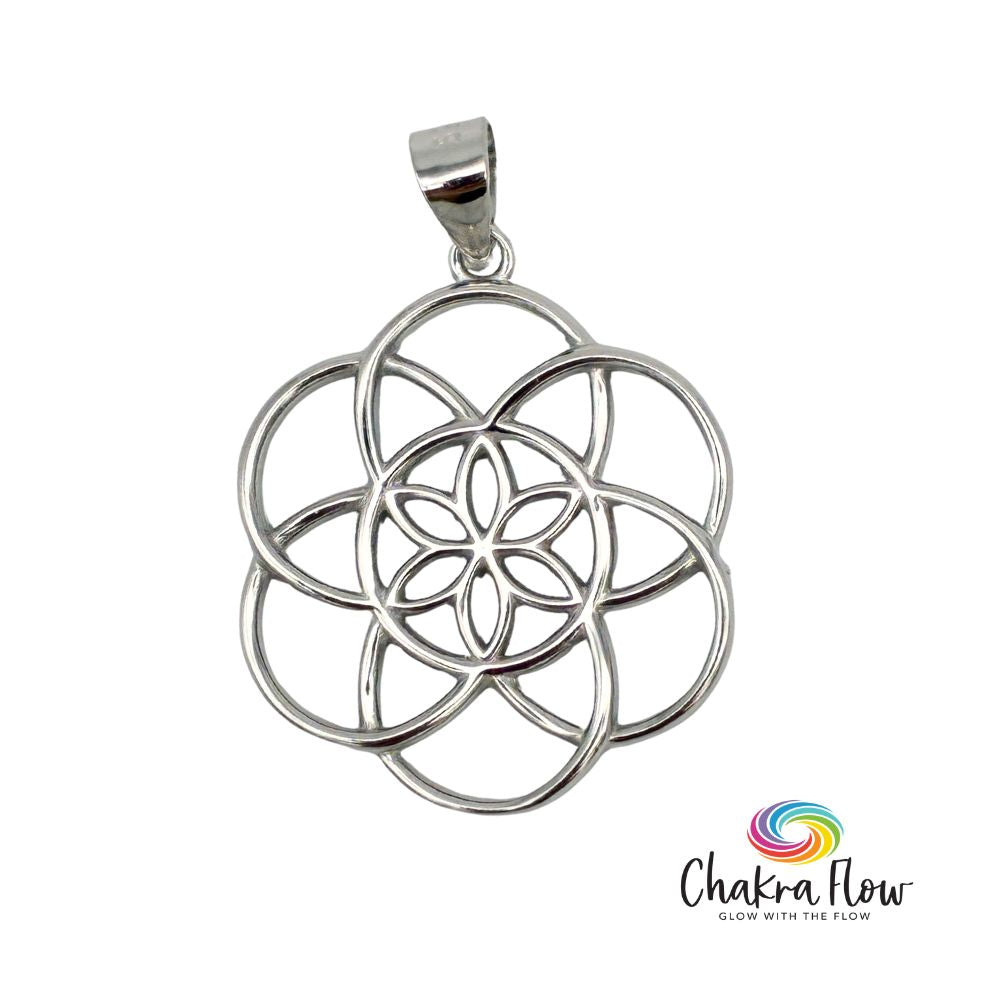 Seed of Life Sterling Silver Pendant