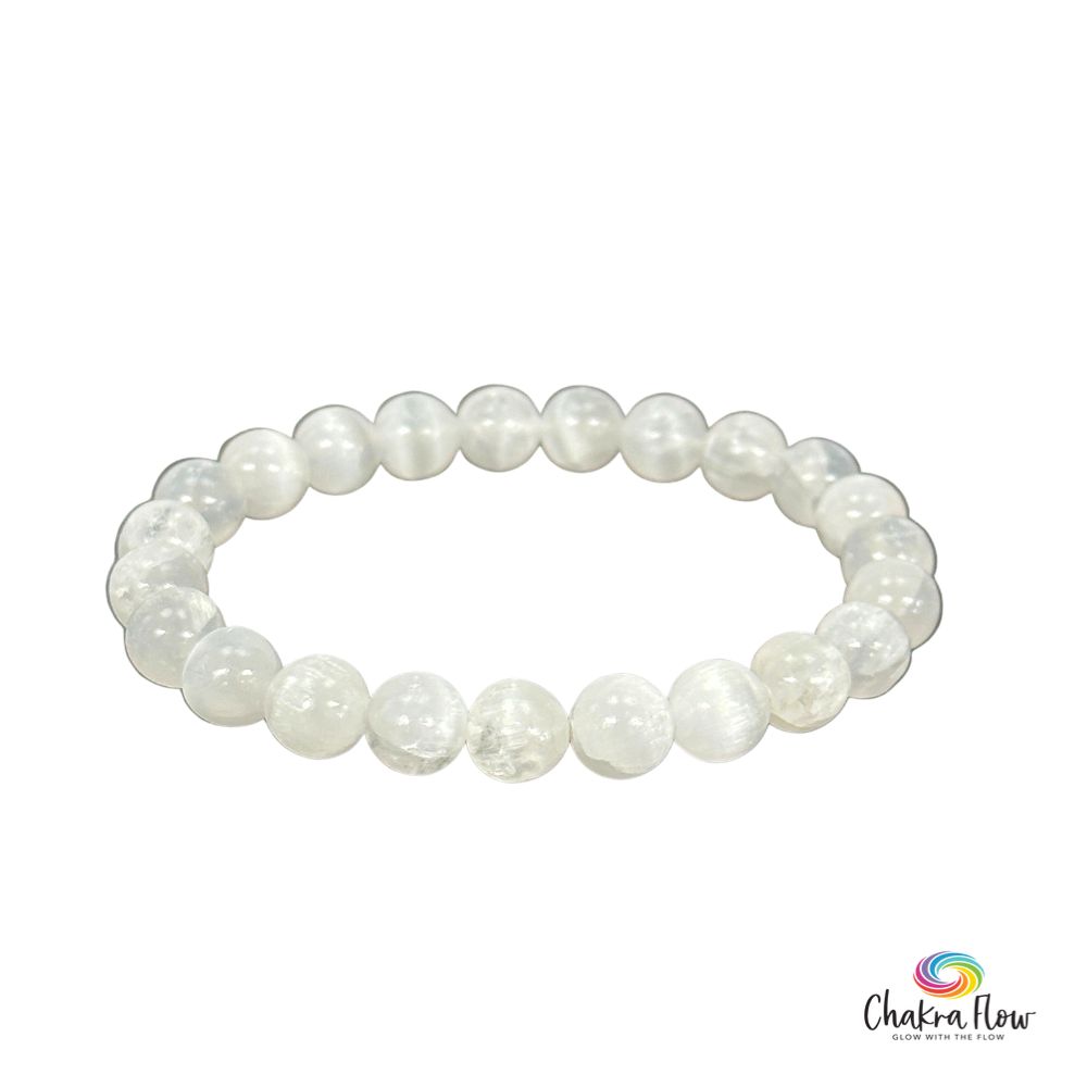 Selenite 6mm Bracelet