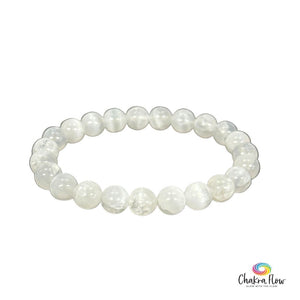 Selenite 6mm Bracelet