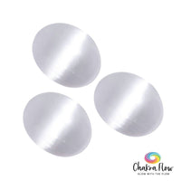 Selenite Palm Stone