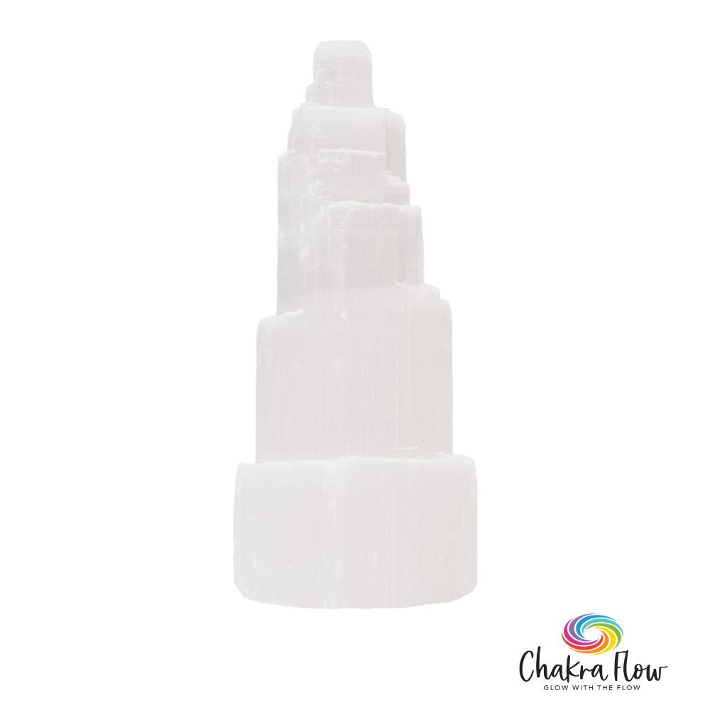 Selenite Tower 4"