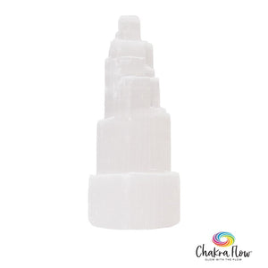 Selenite Tower 4"