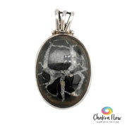 Septarian Sterlin Silver Pendant