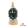 Septarian Sterling Silver Ring Size 6.75