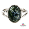 Seraphinite Sterling Silver Ring
