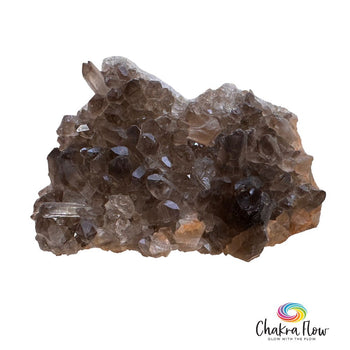 Smoky Quartz Cluster