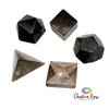 Smoky Quartz Sacred Geometry Set