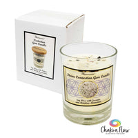 Soy Candle Divine Connection - Rainbow Moonstone