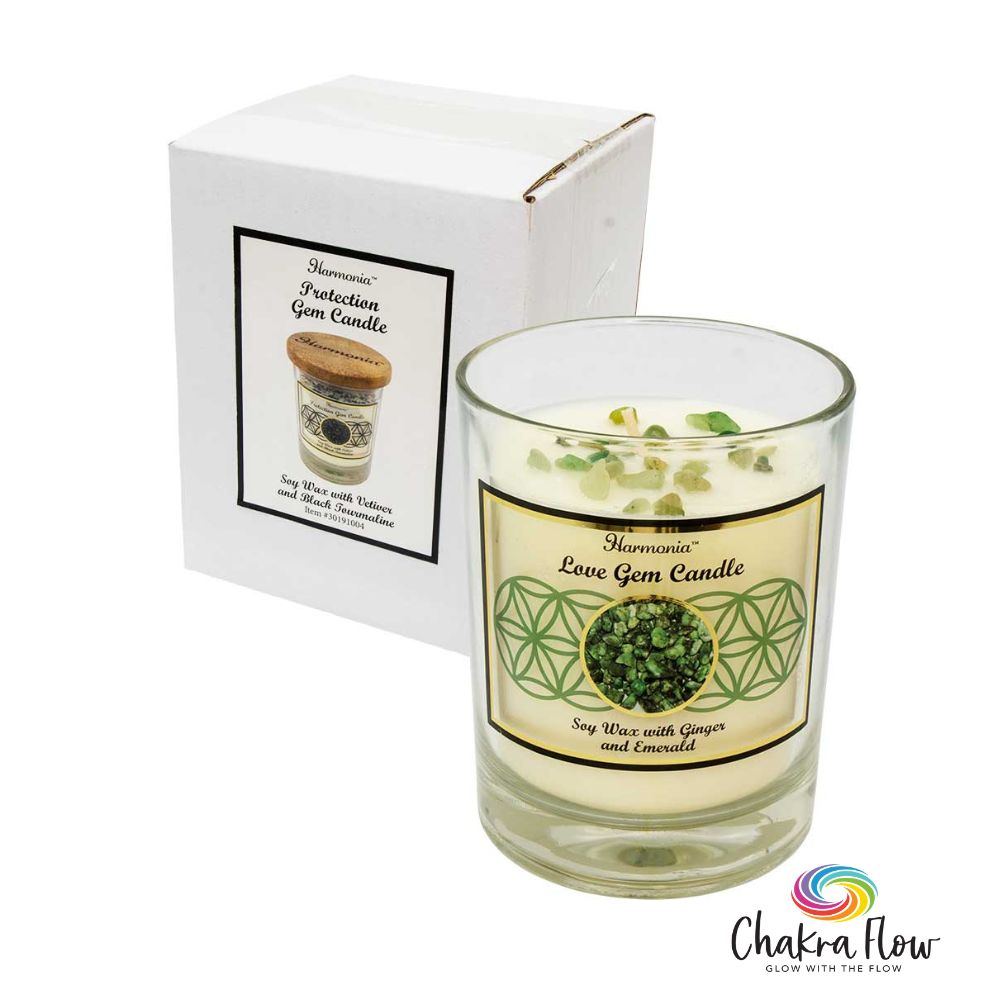 Soy Candle Love - Emerald