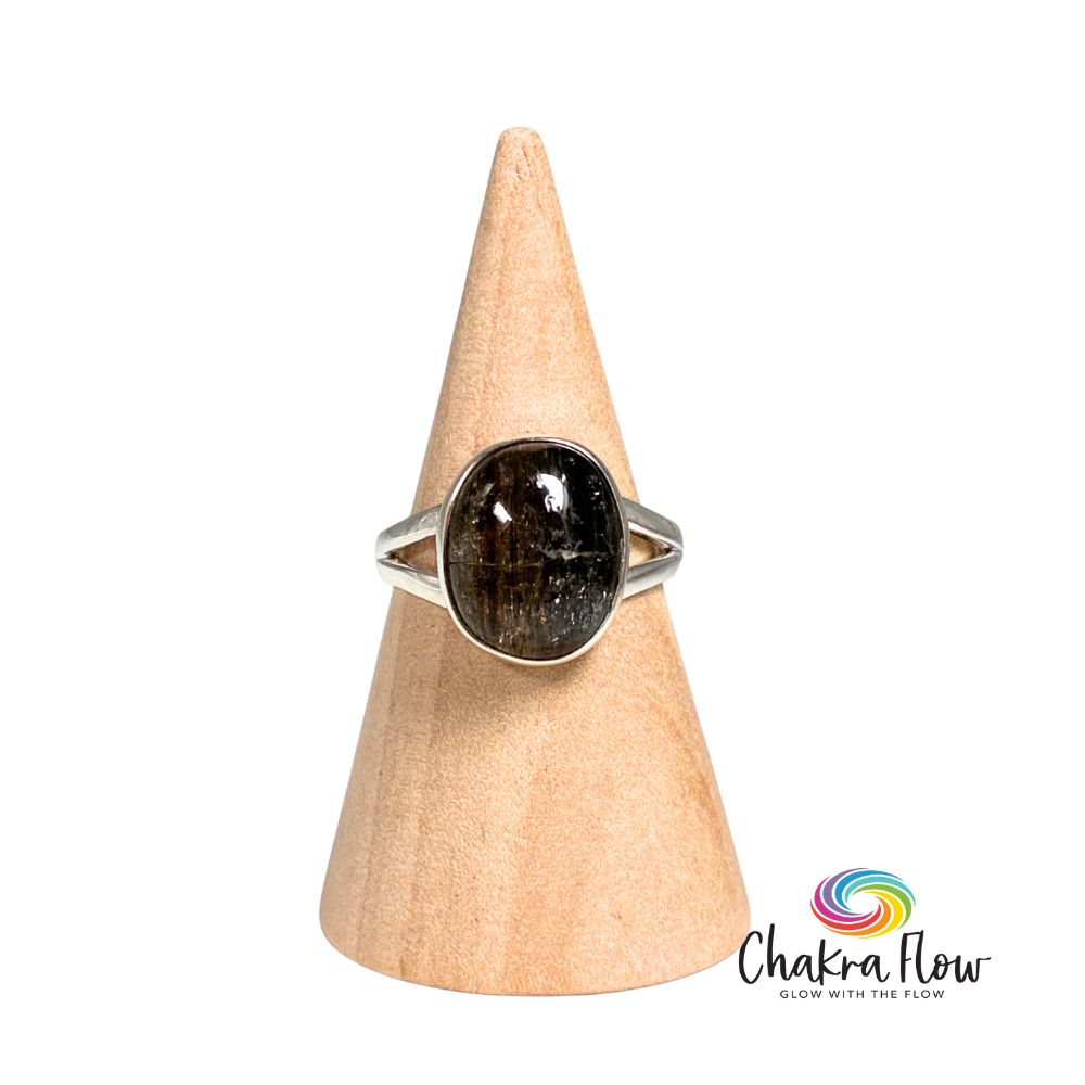 Spectrolite Sterling Silver Ring