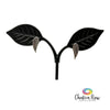 Sterling Silver Angel Wings Stud Earrings