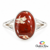 Red Jasper Sterling Silver Ring