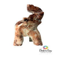 Strawberry Calcite Elephant