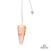 Sunstone Faceted Pendulum