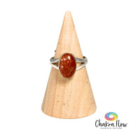 Sunstone Sterling Silver Ring