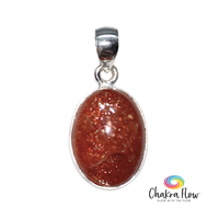 Lattice Sunstone Pendant