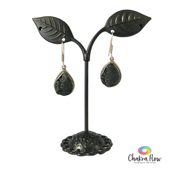Tektite Earrings
