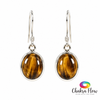 Tiger's Eye Sterling Silver Earrings