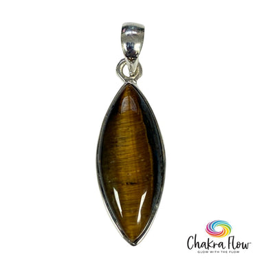 Tiger's Eye Sterling Silver Pendant