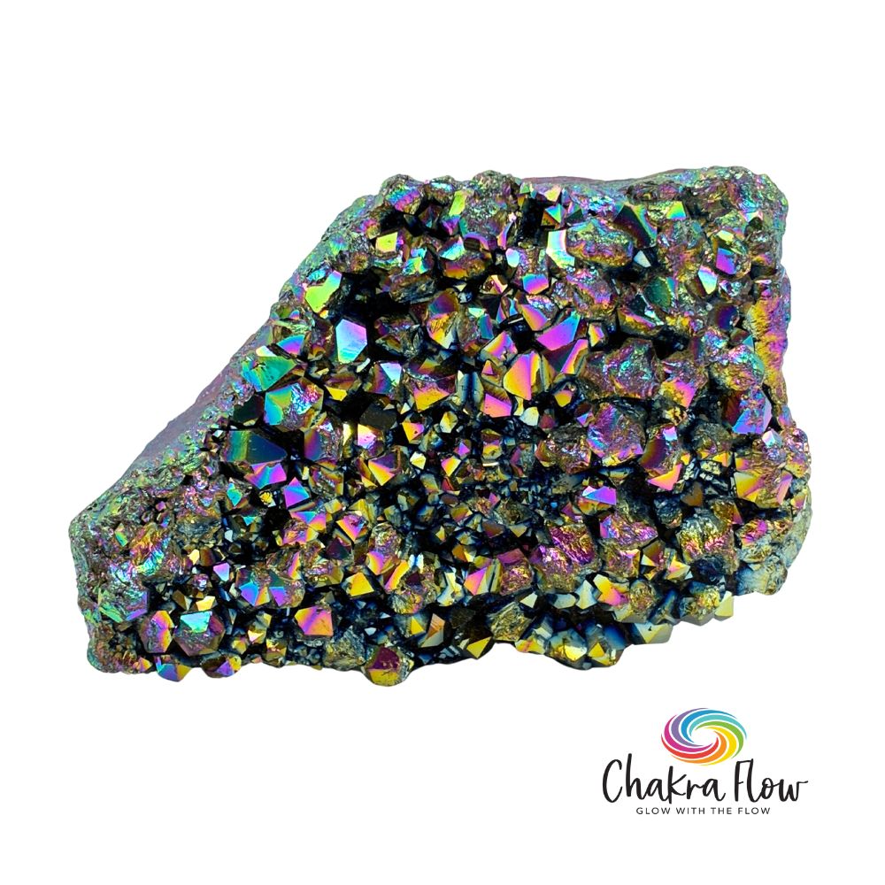 Titanium Amethyst Cluster