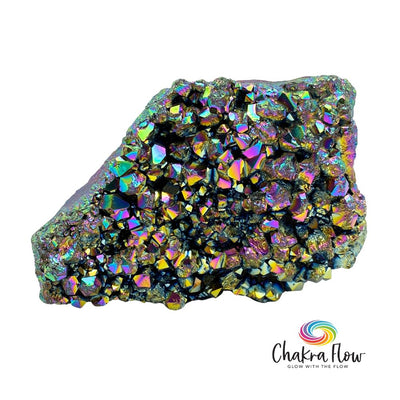 Titanium Amethyst Cluster