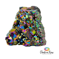 Titanium Amethyst Cluster