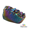 Titanium Aura Amethyst Cut Base Side View