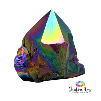 Titanium Aura Amethyst