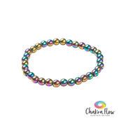 Titanium Hematite Bracelet 6mm