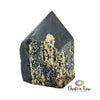 Top Polished Pyrite on Basalt