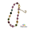 Mix Tourmaline Cube Bracelet
