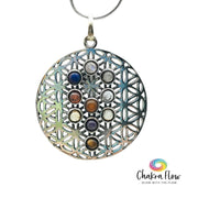 Tree of Life Kabbalah Sterling Silver Pendant