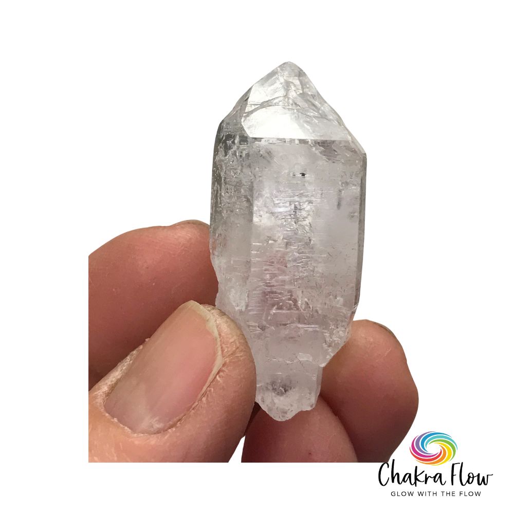 Trigonic Quartz Point/White Vera Cruz Point