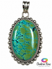 Turquoise Sterling Silver Pendant
