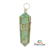 Turquoise Wire Wrapped Pendant