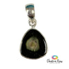 Watermelon Tourmaline Sterling Silver Pendant