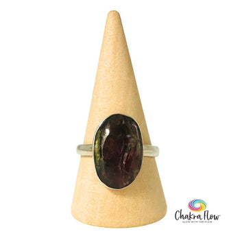 Watermelon Tourmaline Ring